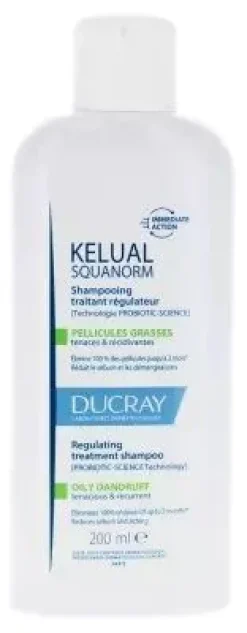 Squanorm shampooing traitant régulateur pellicules grasses Ducray