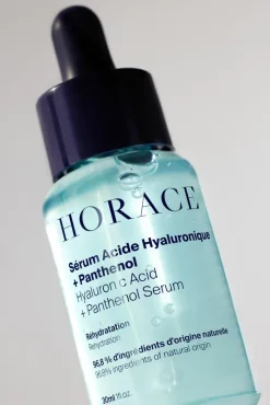 Sérum acide hyaluronique + panthénol Horace - flacon-pipette de 30ml