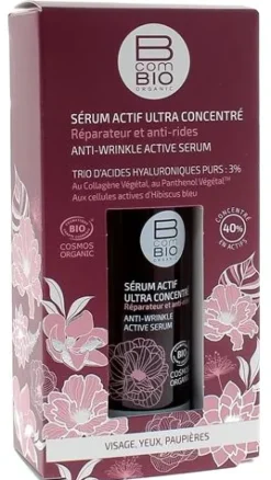 Sérum actif ultra concentré BcomBIO - flacon de 30ml
