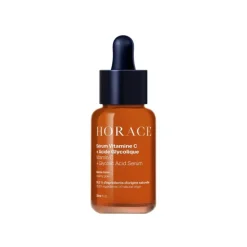 Sérum bonne mine vitamine C et acide glycolique Horace - flacon-pipette de 30ml