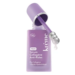 Sérum Collagène anti-rides yeux bio Krème - flacon de 15ml