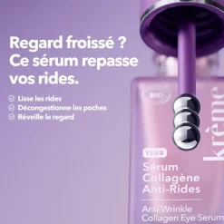 Sérum Collagène anti-rides yeux bio Krème - flacon de 15ml