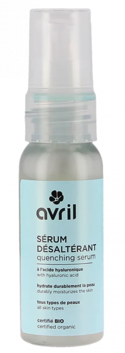 Sérum désaltérante bio Avril - flacon-pompe de 30ml