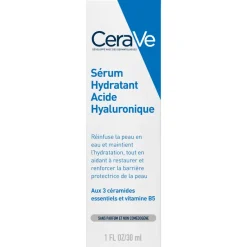 Sérum hydratant acide hyaluronique CeraVe - flacon-pompe de 30ml