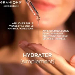 Sérum hydratant Granions Dermatologie - flacon-pipette de 30ml