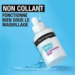Sérum Hydro Boost acide hyaluronique + 10% niacinamide Neutrogena - flacon-pipette de 30ml