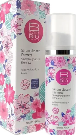 Sérum lissant fermeté BcomBIO - flacon pompe de 30ml