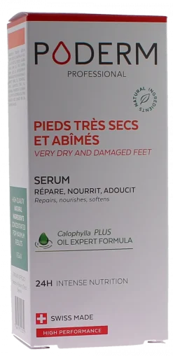 Sérum pieds très secs et abimés Poderm - flacon de 75ml