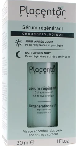 Sérum régénérant chronobiologique Placentor - flacon de 30 ml