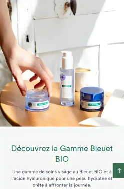 Sérum réveil tonique bleuet Klorane - flacon de 50 ml