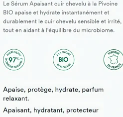 Sérum SOS apaisant anti-irritant à la Pivoine Klorane - flacon de 100 ml