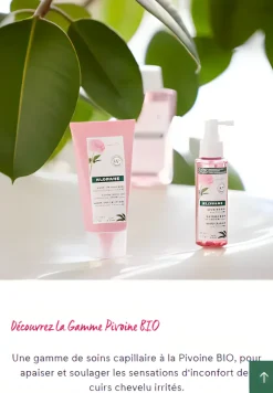 Sérum SOS apaisant anti-irritant à la Pivoine Klorane - flacon de 100 ml