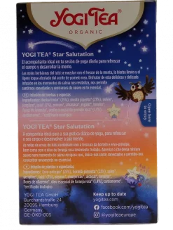 Star Salutation bio Yogi Tea - boite de 17 sachets