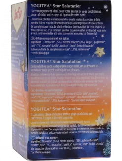 Star Salutation bio Yogi Tea - boite de 17 sachets