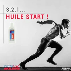 Start chauffant hydrofuge Akileïne sports - tube de 200 ml