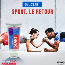 Start gel chauffant fort Akileïne sports - tube de 75 ml
