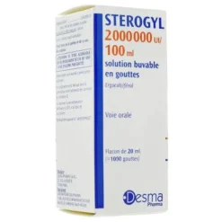 Sterogyl solution buvable en gouttes - flacon de 20 ml