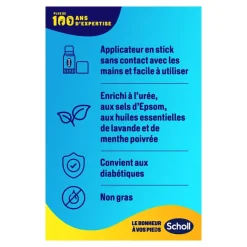 Stick anti-crevasses réparateur U+ Scholl - stick de 70g