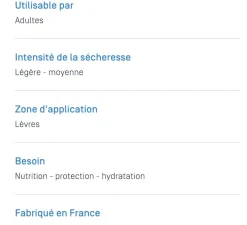Stick hydratant ictyane Ducray - stick 3g