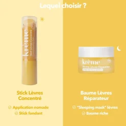 Stick lèvres concentré bio Krème - stick de 5g
