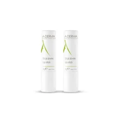 Stick à lèvres duo avoine rhealba A-Derma