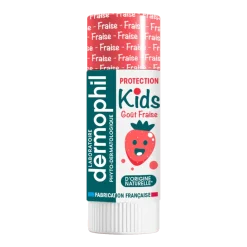 Stick à lèvres fraise enfants Dermophil Indien - 1 stick à lèvres de 4 g