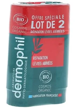 Stick à lèvres Réparation lèvres abîmées bio Dermophil Indien