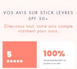 Stick à lèvres très haute protection spf 50+ Avène - stick de 3 g
