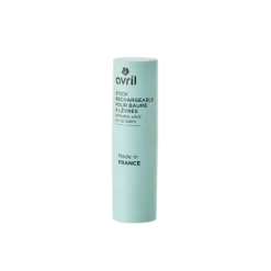 Stick rechargeable pour baume à lèvres bleu Avril - un stick
