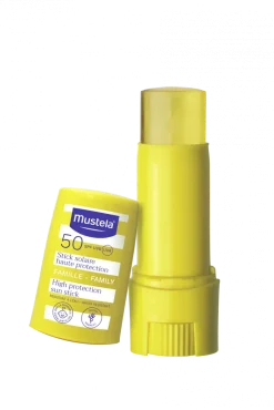 Stick solaire SPF 50 famille Mustela – stick 9 g