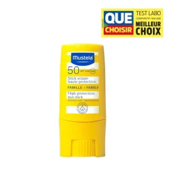 Stick solaire SPF 50 famille Mustela – stick 9 g