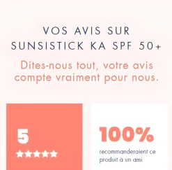 Stick très haute protection sunsistick spf 50+ Avène - stick de 20 g