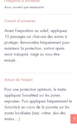 Stick très haute protection sunsistick spf 50+ Avène - stick de 20 g