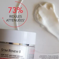 Stim renew 8 soin nuit anti-âge unifiant Eneomey - pot de 50 ml