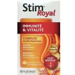 Stim royal immunité et vitalité Nutreov - boite de 60 comprimés