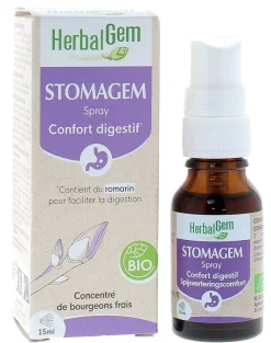 Stomagem bio confort digestif Herbalgem - spray de 15 ml