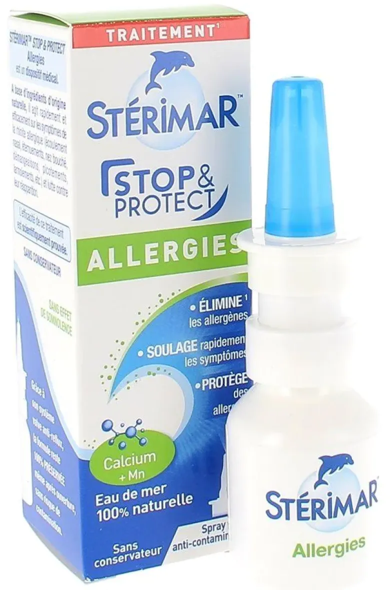 Stop & Protect nez allergique Stérimar - spray de 20 ml