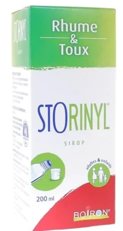 Storinyl Sirop Rhume & Toux Boiron – 200 ml