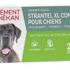 Strantel XL chiens vermifuges goût viande Clement Thekan - boîte de 2 comprimés sécables