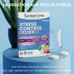 Stress control flash&go Santarome - boite de 15 comprimés