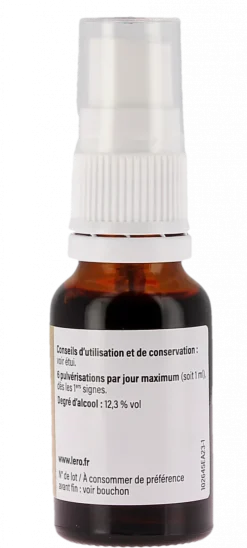 Stress flash bio goût citron Léro - spray de 15ml