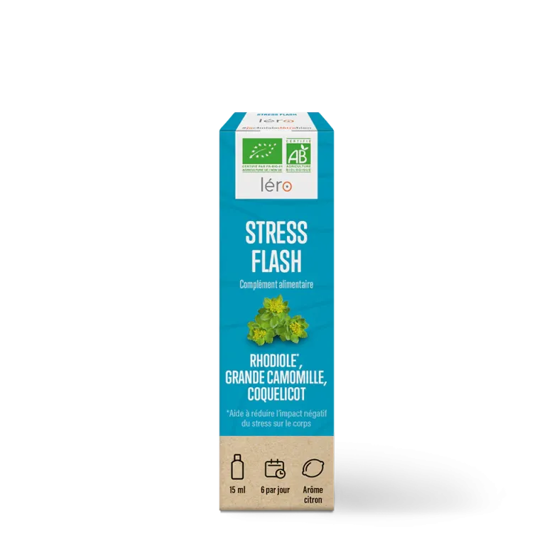Stress flash bio goût citron Léro - spray de 15ml