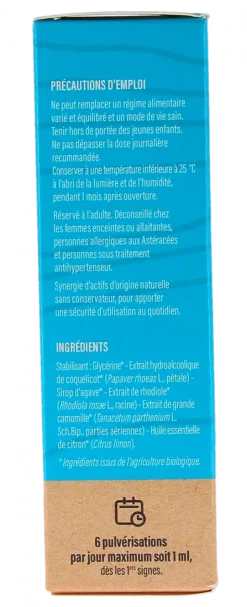 Stress flash bio goût citron Léro - spray de 15ml