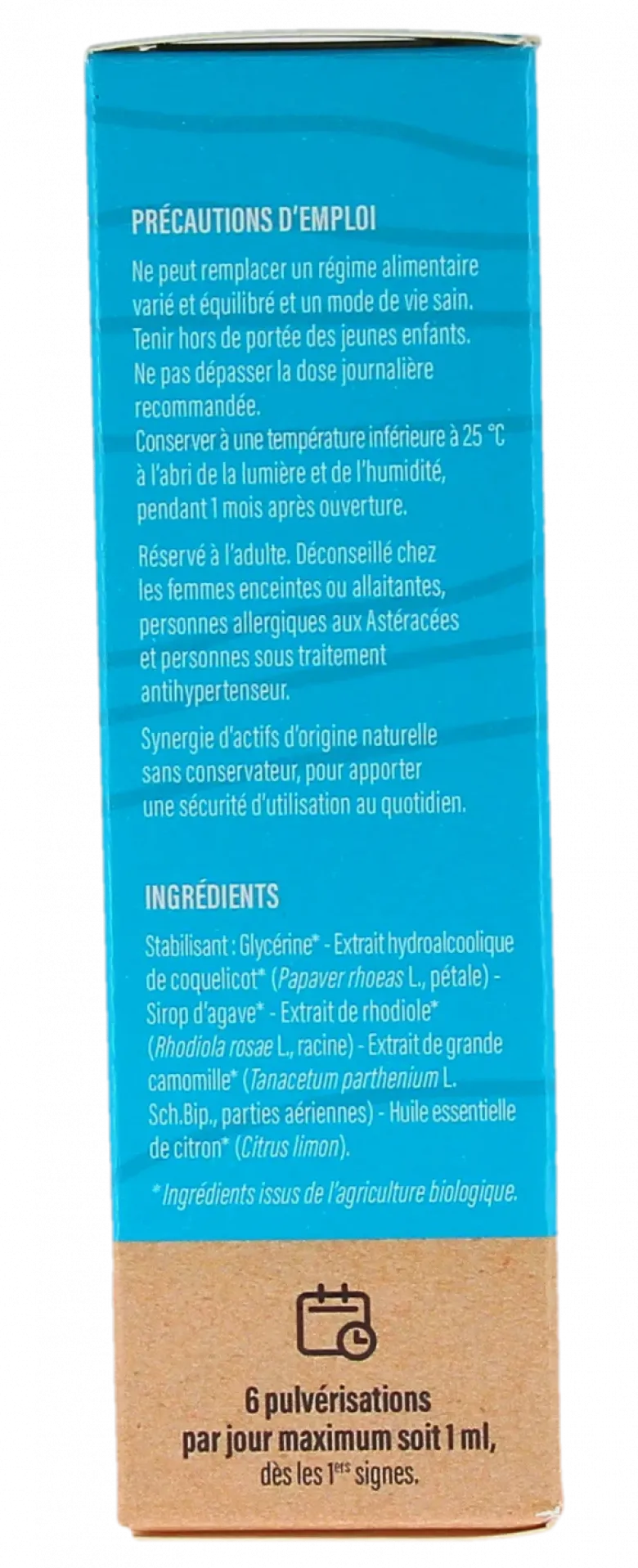 Stress flash bio goût citron Léro - spray de 15ml