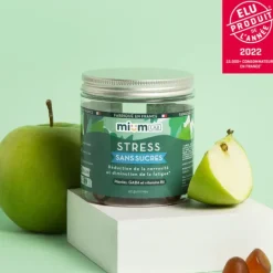 Stress gummies sans sucres Mium Lab - pot de 42 gummies
