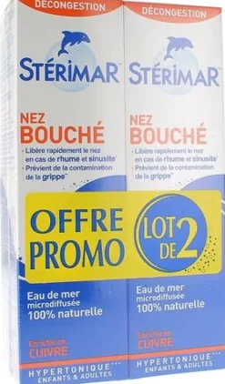 Stérimar nez bouché