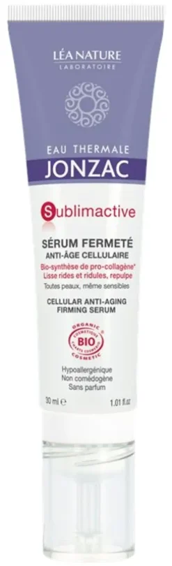 Sublimactive Sérum fermeté anti-âge cellulaire bio Eau de Jonzac - tube de 30 ml