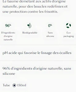 Sublime curl Baume démêlant définition boucles René Furterer - tube de 150 ml