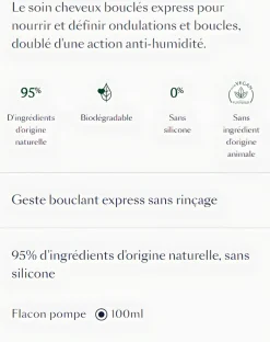 Sublime Curl Crème bouclante nutritive René Furterer - flacon-pompe de 100 ml
