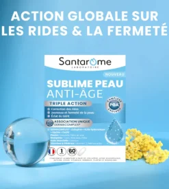 Sublime peau anti-âge Santarôme - boite de 60 comprimés